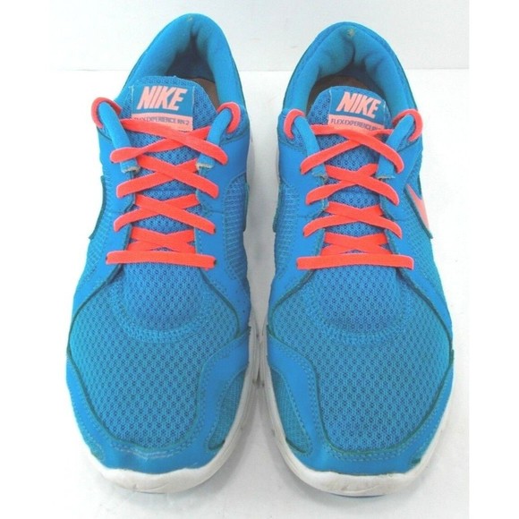 Nike Womens Flex Experience RN 2 Running Blue 599548-400 Shoes Sz 9.5 US A0805 - Picture 2 of 12